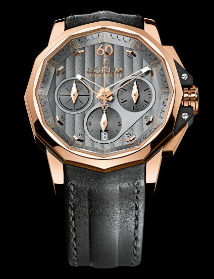 Corum Admiral's Cup Challenger 44 Chrono Red Gold watch REF: 753.771.55/0081 AK16 Review